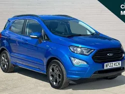 Blue Used 2022 Ford Ecosport ST-Line SUV | £11,963 (Fair price)