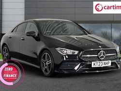 Black Used 2023 Mercedes CLA200 AMG Line Premium Coupe | £23,990 (Fair price)