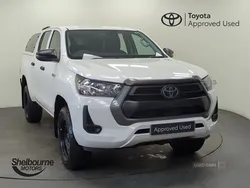 White New 2024 Toyota HiLux Active Pickup | £27,490 (Good price)