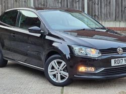 Black Used 2017 VW Polo Edition Hatchback | £8,299 (Good price)