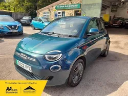Green Used 2022 Fiat 500e Icon Hatchback | £11,475 (Fair price)
