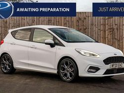 White Used 2020 Ford Fiesta ST-Line Hatchback | £10,495 (Fair price)