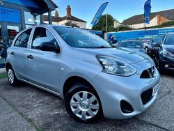 Silver Used 2015 Nissan Micra Visia Hatchback | £3,480 (Fair price)