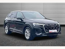 Black Used 2024 Audi Q7 S-Line SUV | £50,996 (A bit pricey)
