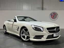 White Used 2015 Mercedes SL400 AMG Cabriolet | £21,135 (Fair price)
