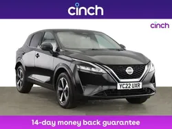 Black Used 2022 Nissan Qashqai N-Connecta SUV | £17,499 (Fair price)