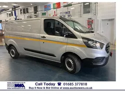 Silver Used 2018 Ford Transit Custom Van | £7,330 (Good price)