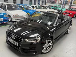 Black Used 2015 Audi A3 Cabriolet S-Line Cabriolet | £8,911 (Fair price)