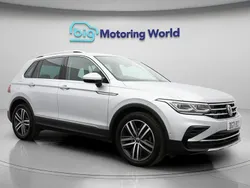 Silver Used 2021 VW Tiguan Elegance SUV | £22,200 (Fair price)