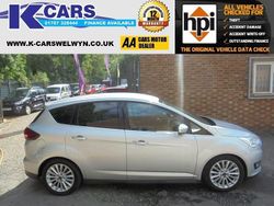 Silver Used 2017 Ford C-MAX Titanium MPV | £6,995 (Fair price)