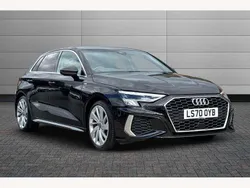Black Used 2020 Audi A3 S-Line Hatchback | £20,550 (A bit pricey)