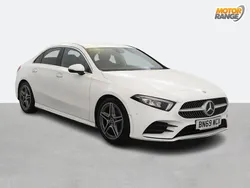 White Used 2019 Mercedes A200 AMG Line Premium Sedan | £19,895 (Fair price)