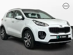 White Used 2018 Kia Sportage GT-Line S SUV | £16,500 (Fair price)