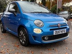 Blue Used 2017 Fiat 500 S Hatchback | £8,495 (Fair price)
