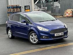 Blue Used 2015 Ford S-MAX Titanium MPV | £8,999 (Good price)