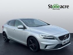 Silver Used 2017 Volvo V40 R-Design Hatchback | £9,104 (Fair price)