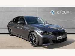Grey Used 2022 BMW 320e M Sport Sedan | £28,795 (Fair price)
