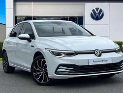 White Used 2024 VW Golf VIII Edition Hatchback | £21,480 (Fair price)