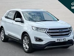 White Used 2017 Ford Edge Titanium SUV | £13,491 (Good price)
