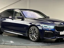Blue Used 2020 BMW 740L M Sport Sedan | £38,000