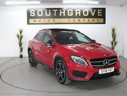 Red Used 2016 Mercedes GLA220 AMG line SUV | £14,789 (Fair price)