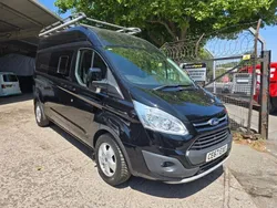 Black Used 2017 Ford Transit Custom Limited | £13,000