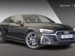 Black Used 2023 Audi A5 Sportback S-Line Hatchback | £33,750 (Expensive)