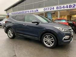 Blue Used 2016 Hyundai Santa Fe Premium SE SUV | £11,990 (Fair price)
