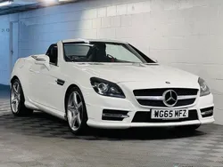 White Used 2015 Mercedes SLK250 AMG Cabriolet | £6,989 (Good price)