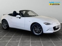 White Used 2019 Mazda MX5 Cabriolet | £12,495 (Good price)