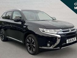 Black Used 2016 Mitsubishi Outlander P-HEV SUV | £15,593 (Expensive)
