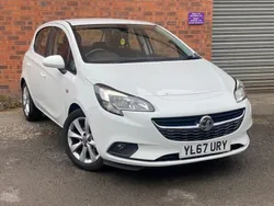 White Used 2018 Vauxhall Corsa Hatchback | £5,795 (Fair price)