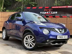 Blue Used 2016 Nissan Juke N-Connecta SUV | £6,395 (Fair price)