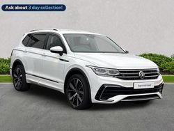 White Used 2022 VW Tiguan Allspace Elegance SUV | £25,874 (Fair price)