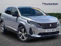 Grey Used 2022 Peugeot 3008 Allure Premium SUV | £15,699 (Fair price)