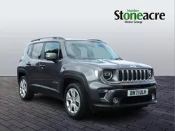 Grey Used 2021 Jeep Renegade Limited SUV | £17,395 (Fair price)