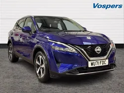 Blue Used 2021 Nissan Qashqai N-Connecta SUV | £17,900 (Fair price)