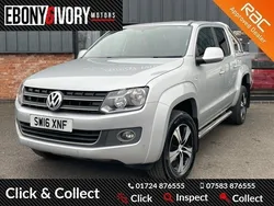 Silver Used 2016 VW Amarok Highline Pickup | £14,388 (Good price)