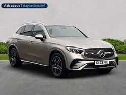 Silver Used 2023 Mercedes GLC300 AMG line | £43,499