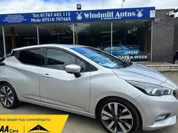 Silver Used 2017 Nissan Micra Tekna Hatchback | £5,950 (Fair price)