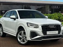 White Used 2023 Audi Q2 S-Line SUV | £20,980 (Fair price)