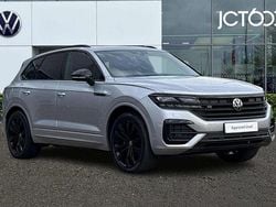 Silver Used 2022 VW Touareg Black Edition SUV | £40,695 (Fair price)