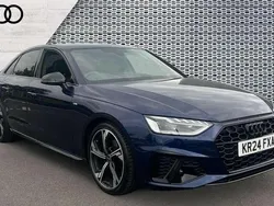 Blue Used 2024 Audi A4 Black Edition Sedan | £27,906 (Fair price)