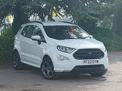 White Used 2022 Ford Ecosport ST-Line SUV | £12,698 (Fair price)