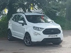 White Used 2022 Ford Ecosport ST-Line SUV | £13,498 (Fair price)