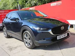 Blue Used 2024 Mazda CX-30 Exclusive-Line SUV | £25,795 (A bit pricey)