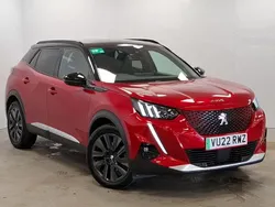 Red Used 2022 Peugeot e-2008 Premium SUV | £14,998 (Expensive)
