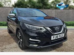 Black Used 2018 Nissan Qashqai Tekna+ SUV | £14,999 (A bit pricey)