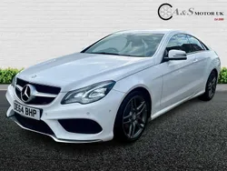 White Used 2014 Mercedes E220 AMG line Coupe | £6,450 (Super price)