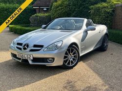 Silver Used 2010 Mercedes SLK200 Cabriolet | £3,995 (Fair price)